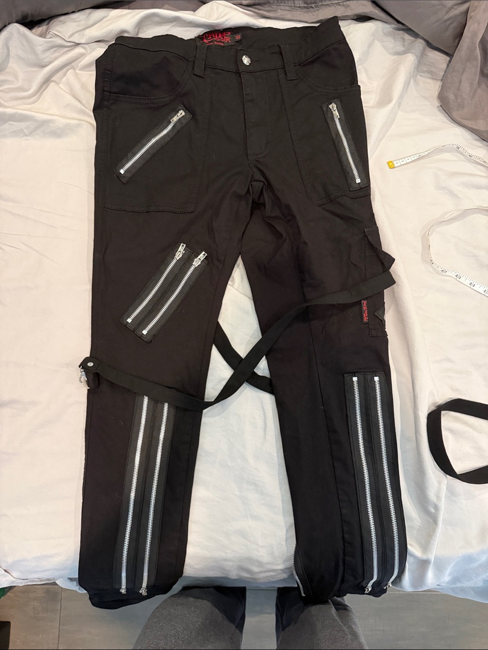 Tripp nyc bondage pant with straps